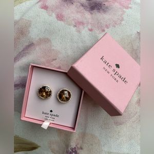 KATE SPADE STUD EARRINGS- JEWELED STUD EARRINGS